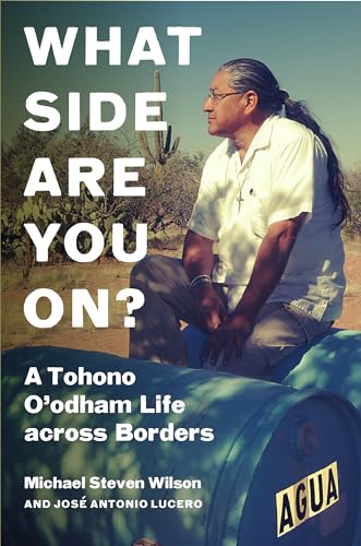 Book cover featuring a Tohono O'odham man in a desert landscape.