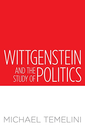 Red book cover with white text: "Wittgenstein and the Study of Politics.
