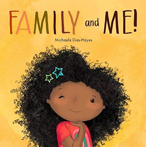 Book cover featuring a smiling Black girl with curly hair and stars.