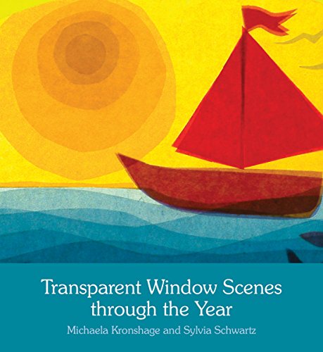 Book cover with a red sailboat against a yellow sun and blue sea.
