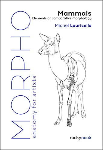 Book cover titled Morpho: Mammals featuring a line drawing of a deer's anatomy.