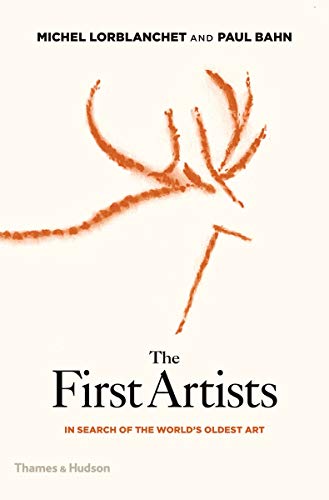 Book cover with red cave painting of an animal and title text.