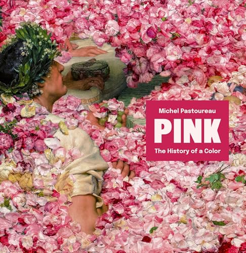 Book cover featuring pink flowers and a classical painting fragment.
