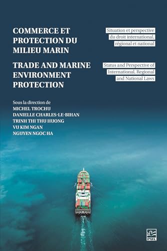 Book cover with title about trade, marine environment, and international law.