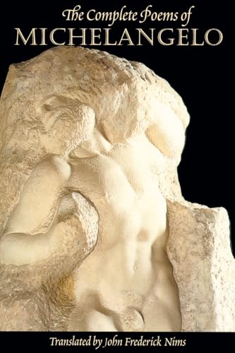 Book cover: "The Complete Poems of Michelangelo" with sculpture detail.