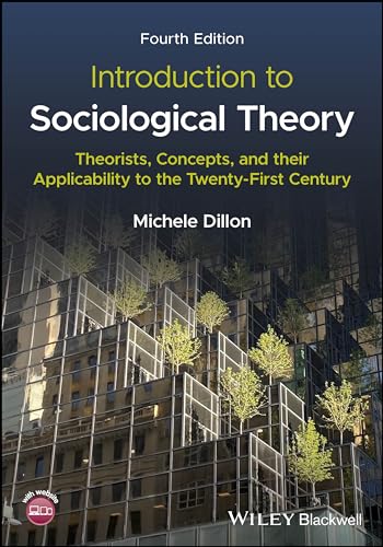 Book cover: "Introduction to Sociological Theory" with building and tree imagery.