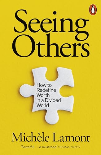 Book cover: "Seeing Others" by Michèle Lamont, with a puzzle piece.