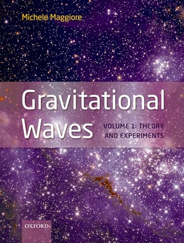 Book cover: "Gravitational Waves" with a starry, galactic background.