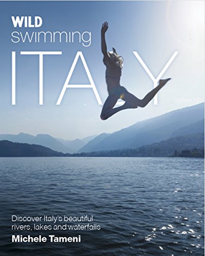 Book cover with Italian scenery, possibly featuring water and landscape photography or illustrations.