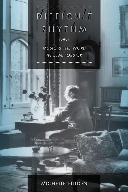 Book cover: "Difficult Rhythm" with a vintage interior scene.