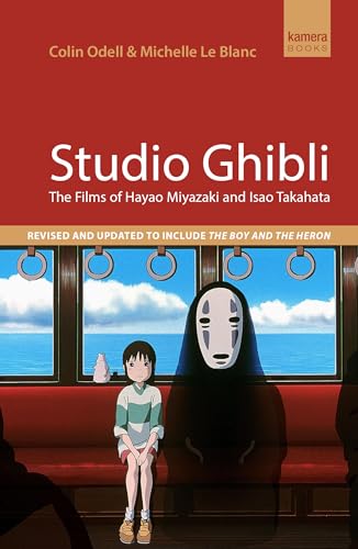 Book cover featuring characters from Spirited Away against a blue sky.
