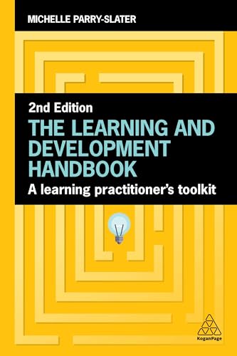 Book cover: "The Learning and Development Handbook" with a maze design.