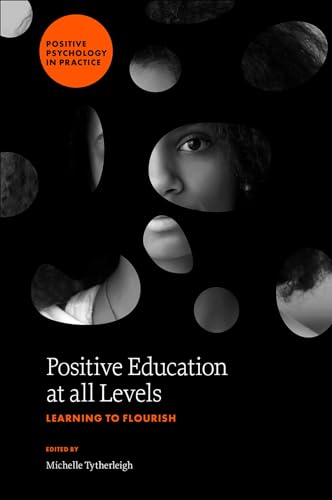 Book cover: "Positive Education at all Levels," featuring faces in circles.