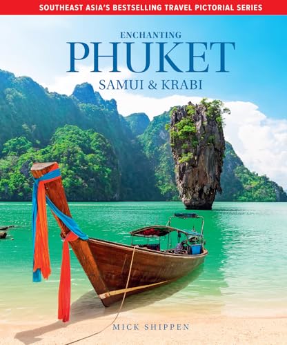 Travel guidebook cover featuring a longtail boat and limestone cliffs.