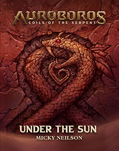Book cover featuring a red serpent coiled into a heart shape.