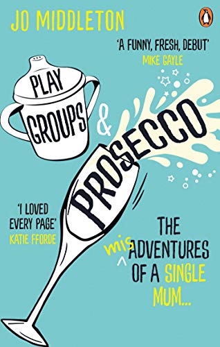 Book cover with illustrations of a sippy cup and champagne flute.