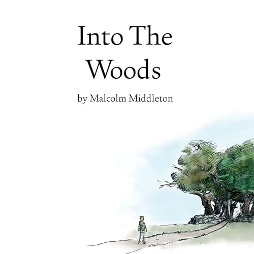 Album cover: a small figure looks towards trees in a sketched landscape.