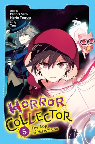 Horror Collector, Vol. 5" manga cover with anime-style characters and bold text.