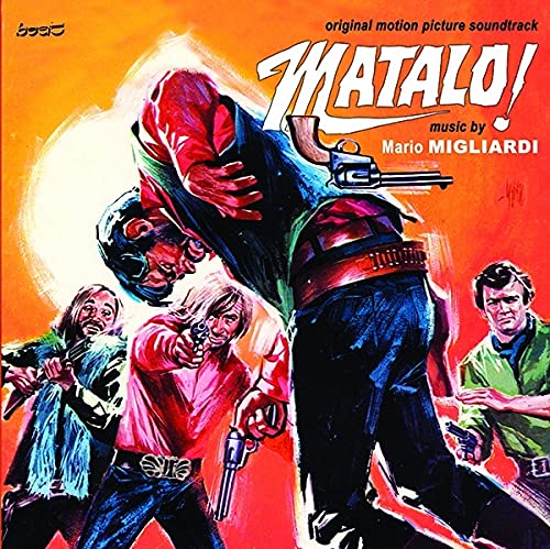 CD cover for "Matalo!" soundtrack featuring a dramatic Western scene.