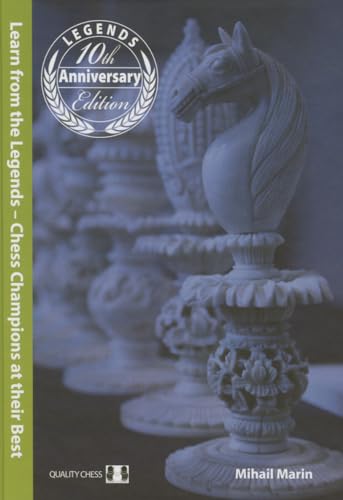 Book cover showing carved chess pieces with a 10th anniversary logo.