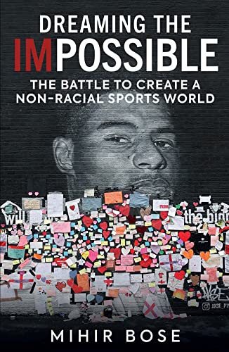 Book cover featuring a portrait of a man with colorful collaged elements.