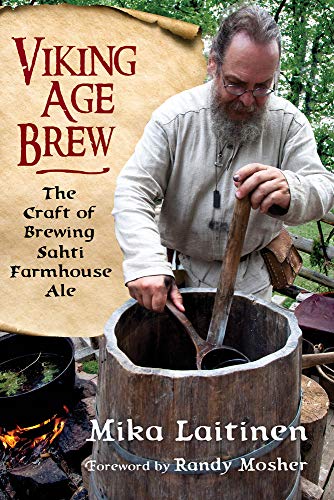 Book cover featuring a bearded man stirring a large wooden barrel.