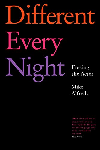 Book cover with black background and title in orange, pink, and purple text.