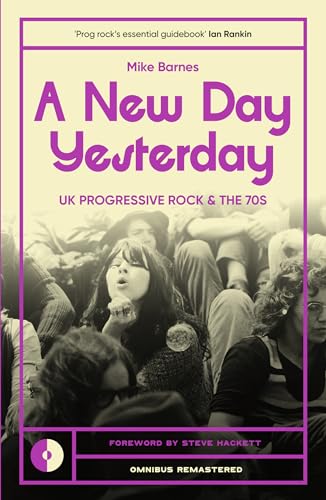 Book cover: "A New Day Yesterday" about 1970s UK progressive rock.