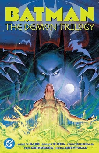Cover of Batman: The Demon Trilogy, featuring Batman and Ra's al Ghul.