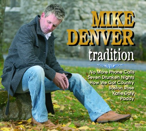 "Album cover with man sitting on a stone, holding a phone."