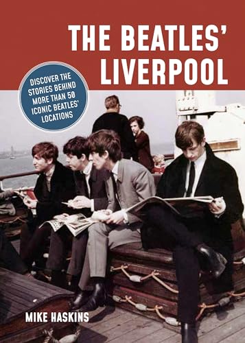 Book cover: "The Beatles' Liverpool" featuring a young Beatles band photo.