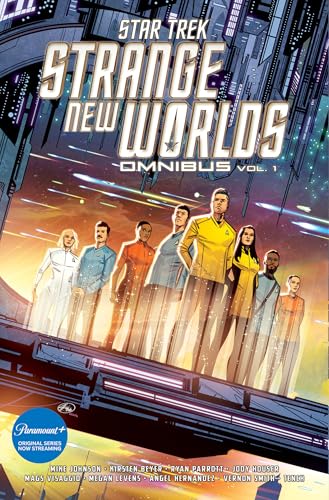 Cover of “Star Trek: Strange New Worlds Omnibus, Vol. 1” comic book.