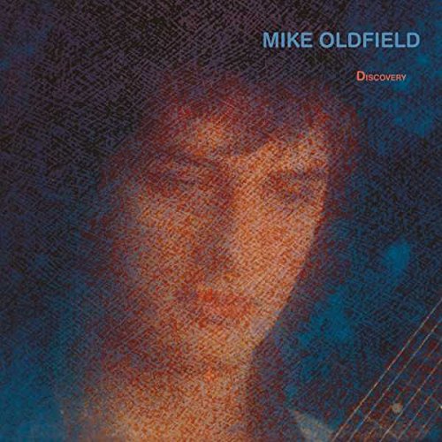 Album cover art featuring a stylized, textured portrait of a person against blue background.