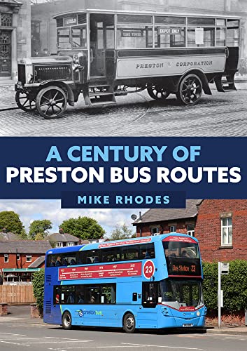 Book cover showing a vintage single-decker bus above and a modern double-deCke bus below.