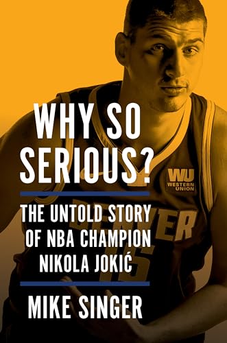 Book cover featuring Nikola Jokic, titled "Why So Serious?".