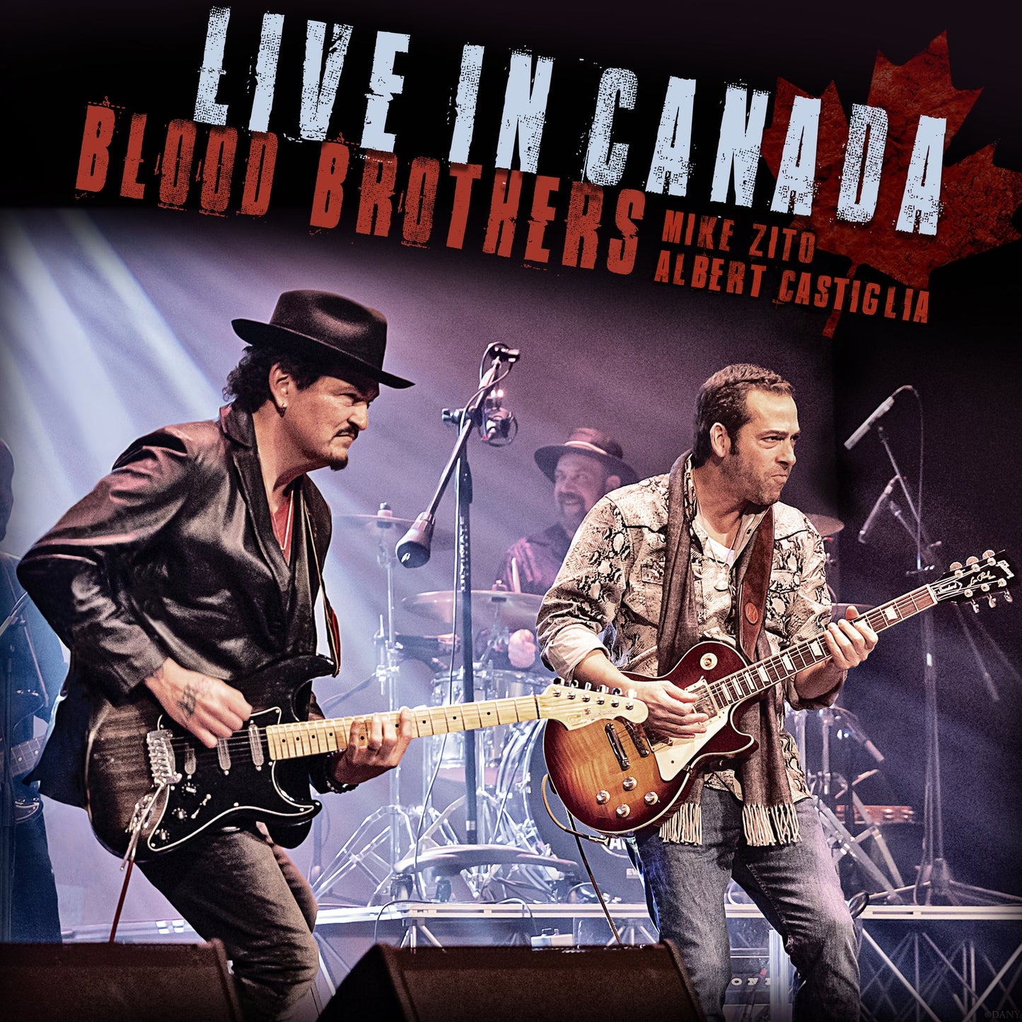 Album cover featuring Mike Zito and Albert Castiglia playing guitars onstage.
