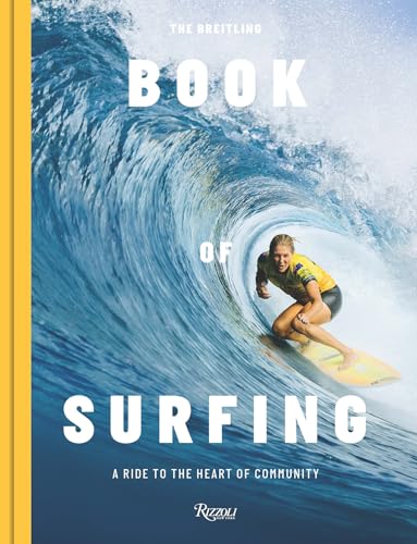 Book cover featuring a surfer riding a large, curling ocean wave.