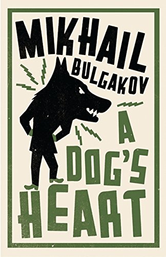 Book cover featuring a stylized black dog in a suit on a cream background.