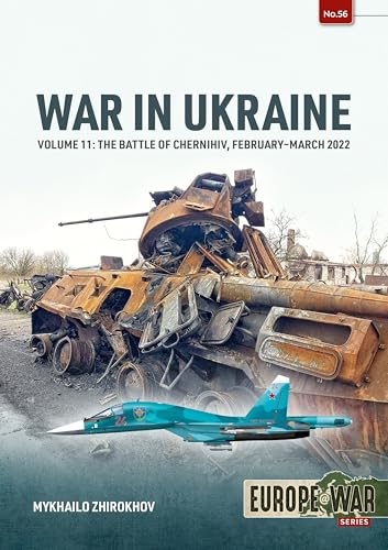 Book cover showing a destroyed armored vehicle and a Russian Su-34 fighter jet.