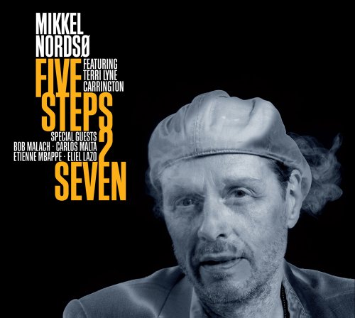 CD cover featuring Mikkel Nordsø and Teri Lyne Carrington, black and white.