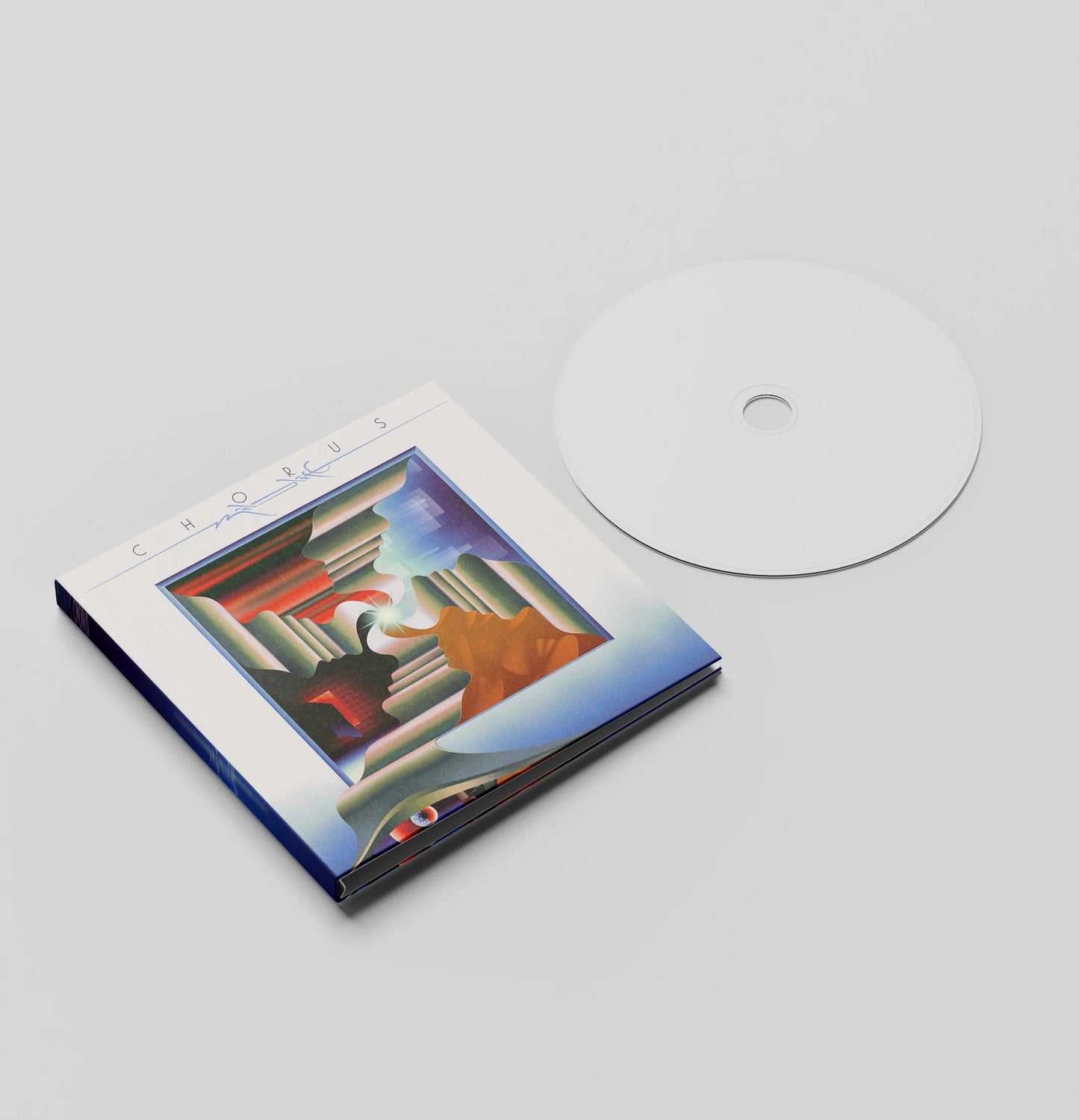 Mildlife Chorus CD case and disc with abstract, colorful artwork.