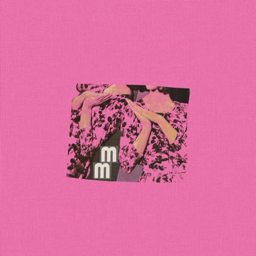 Album cover featuring a collage of a person in floral print.