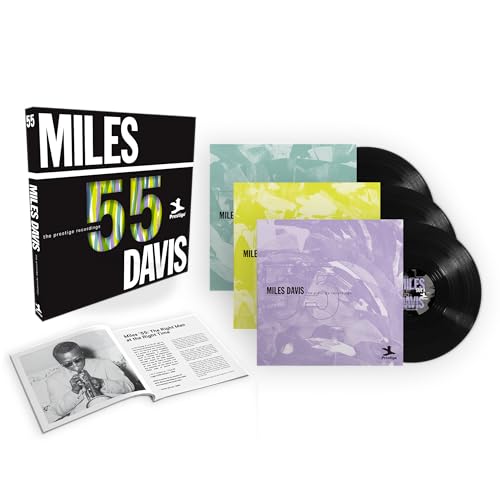 Miles Davis “Miles ‘55” vinyl record set with booklet and sleeves.