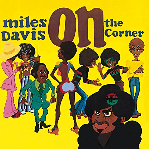 Cartoon illustration of diverse characters on a bright yellow background with album title text.