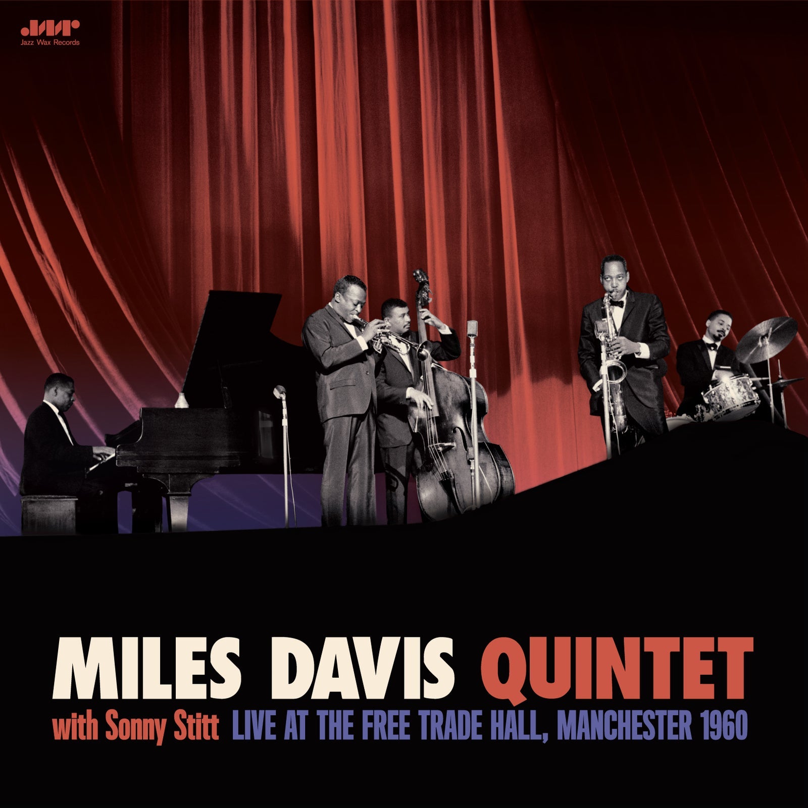 Miles Davis Quintet with Sonny Stitt performing on stage, 1960.