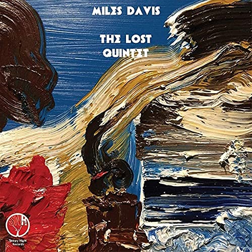 CD cover for Miles Davis’ “The Lost Quintet” with abstract painting.
