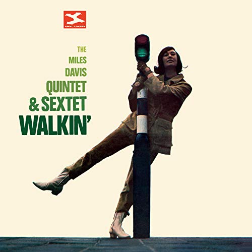 Album cover for “Walkin’” by The Miles Davis Quintet & Sextet.