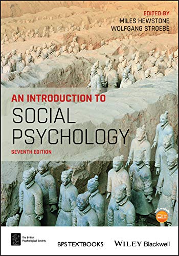 Book cover: "An Introduction to Social Psychology," seventh edition, with terracotta army image.