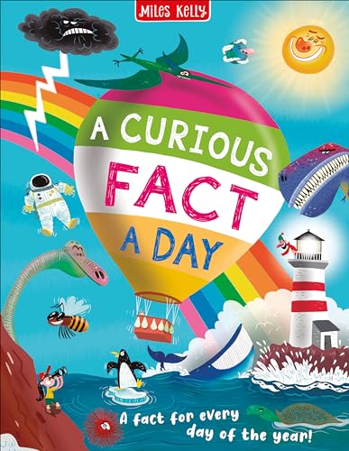 Colorful book cover with a hot air balloon and whimsical illustrations.