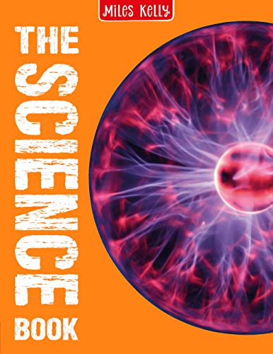 Book cover with orange background and a plasma ball image.